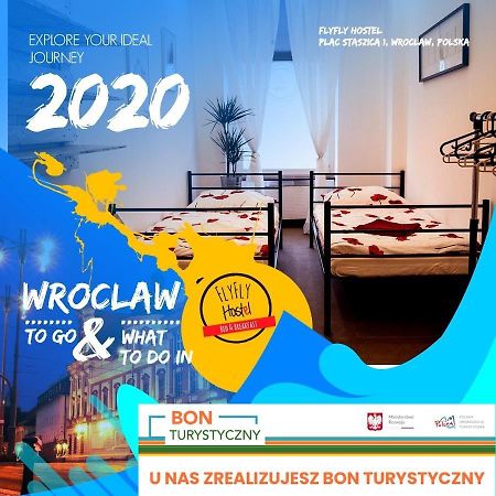 Flyfly Hostel , Darmowy Parking , Rezerwuj Przez Urzadzenia Mobilne -10 Procent 브로츠와프 외부 사진